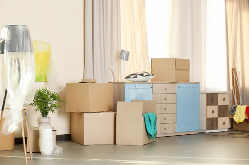 Office removals team planning a Brixton business relocation