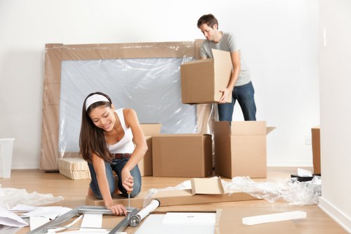Office removal planning for a Brixton business move