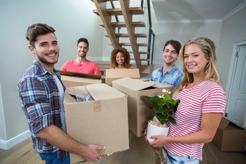 Man and van service helping with a local move in Brixton