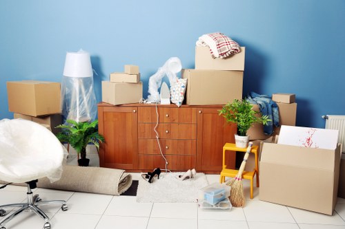 Customer reviewing a moving booking and quotation details
