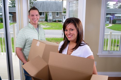 Supervisor reviewing safety procedures during a removal job
