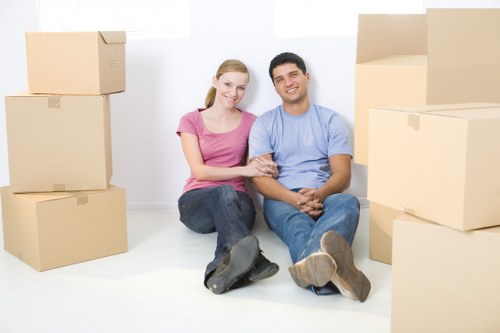 Brixton Removals team preparing a careful home relocation