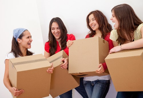 Professional office relocation services in Brixton with organized workspace setup