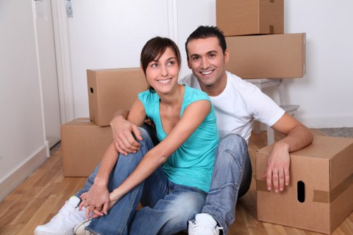 Local Brixton office movers handling desks and workplace furniture
